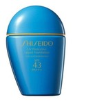 香港专柜代购附小票 资生堂专业防晒粉底液SPF43 30ml 附粉扑