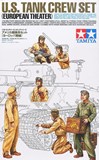 天地模型 田宫 35347 1/35 二战美国坦克兵 拼装兵人