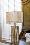 纯木质灯体台灯-美式乡村风格-外销美国原版-个性台灯样板房