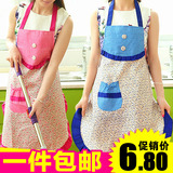 3140 防油厨房围裙韩版工作服可爱时尚公主餐厅成人家居 围裙