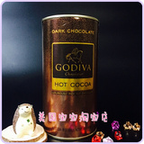 包邮  美国进口比利时高迪瓦Godiva 黑巧克力可可粉罐装 410g