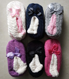 【天天特价】冬季新款加厚女地板袜毛线袜套成人保暖室内防滑鞋袜