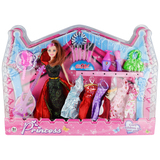 最热销儿童玩具 芭比娃娃女孩礼物套装 厂家专业生产批发