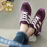 2016春季新款n字母女鞋 韩版潮运动休闲鞋女平底单鞋跑步鞋学生鞋