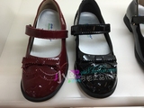 Dr.Kong江博士女童公主鞋儿童健康皮鞋小黑鞋B19175 专柜正品代购
