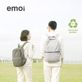emoi基本生活 旅行可折叠双肩背包 便携休闲学生电脑包T3045