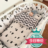 艾米米 独家定制i圆床婴儿床品套件宝宝皇冠造型床上用品