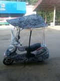 电动车雨棚踏板车伞女装摩托车雨伞挡风棚遮阳伞特大号伞加厚支架