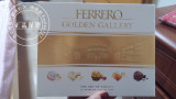 特价台湾代购 德国费列罗金莎金色画廊黄金礼盒 216g 5种口味22粒