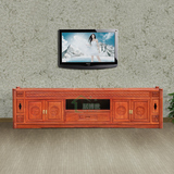 客厅系列红木家具100%非洲黄花梨电视柜中式仿古试听柜全实木地柜