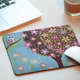 创意超大加厚游戏鼠标垫韩国可爱卡通电脑笔记本桌垫胶垫布垫定制