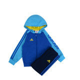 Adidas阿迪达斯童装 2015秋新款男婴童宝宝加绒运动套装AB6952