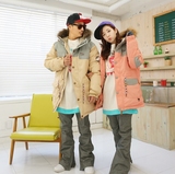韩国SUGAPOINT滑雪服女款男款 单板双板羽绒服防水滑雪衣外套包邮