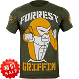 Forrest Griffin UFC短袖T恤MMA综合格斗搏击VENUM猴子hayabusa