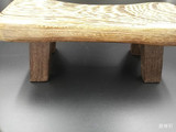 鸡翅木 实木小凳子 枕凳 颈椎保健睡枕 板凳枕头两用 木质工艺品