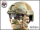 爱默生EMERSON FAST-MH头盔（豪华版)CS野战防弹骑行摩托户外头盔
