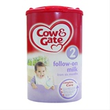 【保税区直邮】英国Cow&Gate牛栏2段奶粉6-12个月奶粉 900克