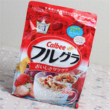 日本代购 Calbee卡乐比麦片 卡乐b水果颗粒果仁儿童早餐麦片800g