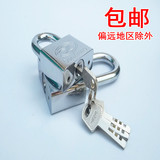 仿不锈钢挂锁批发通开通用锁一把钥匙开多把N锁相同一样钥匙挂锁