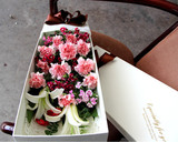 长沙鲜花配送花店生日母亲节预定玫瑰康乃馨礼盒武汉北京同城速