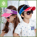 韩国宝宝遮阳帽2-8岁儿童帽子春夏女童鸭舌帽太阳帽男童空顶帽