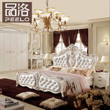 卧室家具套装组合 欧式家具 1.8米双人床衣柜梳妆台成套家具组合