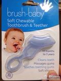【新加坡入】英国brush Baby 牙胶训练牙刷270度清洁超软硅胶