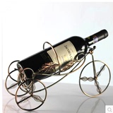 欧式红酒架创意葡萄酒架子复古自行车红酒架红酒瓶架摆件葡萄酒托