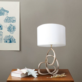合悦现代简约全铜客厅灯创意设计师卧室床头灯奢华样板房装饰台灯
