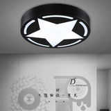 【灯的艺术与设计】 简约个性圆形LED可调光客厅卧室书房吸顶灯
