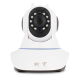 p无线网络智能监控器wifi高清360度监控摄像头远程家用插卡一体机