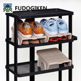 日本进口鞋架塑料鞋柜多层双排鞋子收纳架雨伞置物架简易置物架