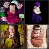 宝宝百天照儿童摄影服装新款婴幼儿裹布满月百日影楼拍照道具毯子