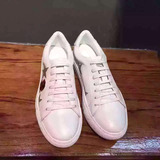 正品代购Givenchy/纪梵希女鞋圆头日常休闲鞋潮流平底系带小白鞋