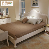 纯美地中海高箱床1.8米储物简约双人床卧室地中海风格