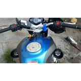 12V骑士踏板电动车来电号码显示蓝牙通话摩托车防盗音响MP3低音炮