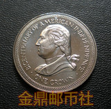 马恩岛1976年美国200周年1克朗纪念币（华盛顿头像） 欧洲货币