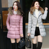 冬装棉服30-35-40岁中年女装妈妈装韩版加厚中长款女式棉衣外套潮