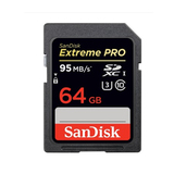 包邮sandisk闪迪Extreme Pro超极速SD卡633X  64G SDXC 4K高清95M