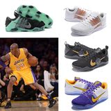 Nike篮球鞋科比11代男鞋编织Kobe11黑金退役款全明星zoom气垫战靴