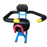 电动车山地自行车儿童前置座椅坐椅可上下折叠坐垫前后可试O5E