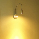 LED射灯背景墙灯软管灯床头灯明装壁灯弯管灯3W5W10W照画小射灯
