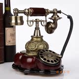 新款仿古电话机 家用高档欧式座机 复古老式座机无线插卡电话机
