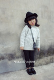 2015冬新款韩版童装儿童男女童半高领复古套头毛衣