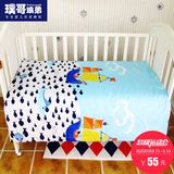 套纯婴儿床上用品婴儿被棉 新生儿被罩宝宝被套纯棉单件100*120