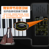 叠MIDI软键盘专业版练习智能便携式电子琴61键手卷钢琴88键加厚折