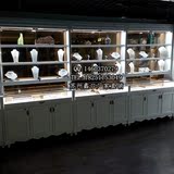 烤漆货架木制展示柜饰品柜台首饰展示柜饰品展示柜珠宝柜子展柜