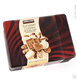 美国Kirkland European 欧洲巧克力曲奇铁罐饼干1.4kg 礼盒 正品