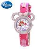 迪士尼公主儿童手表 可爱女孩米奇小学生表 迪斯尼粉色女童手表