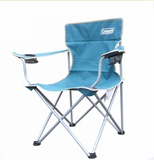 新款Coleman科尔曼大号折叠椅便携式钓鱼椅沙滩椅靠背椅促销包邮